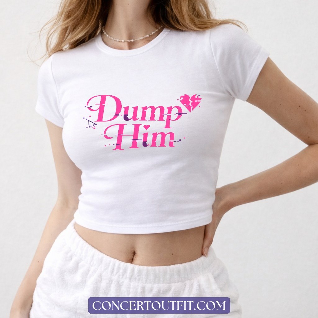 Glitch Romance baby tee