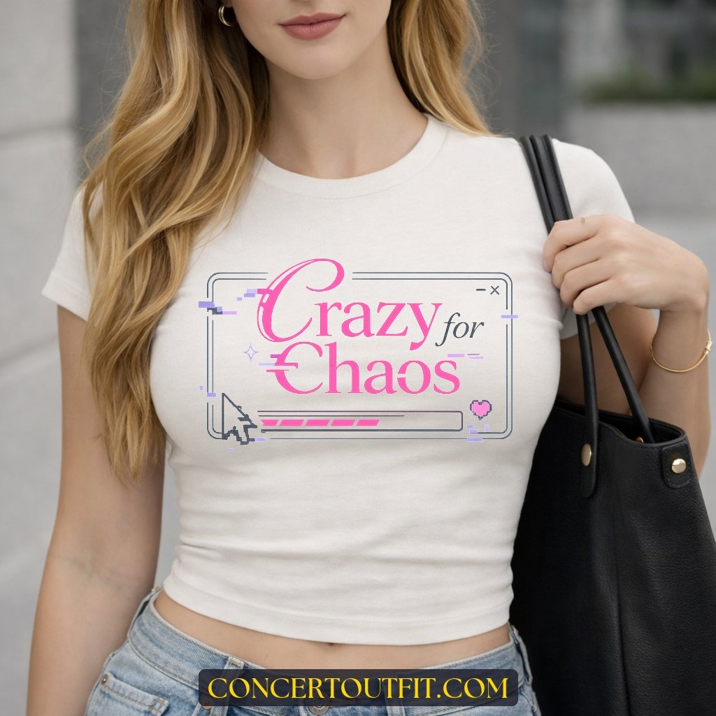 Glitch Romance baby tee