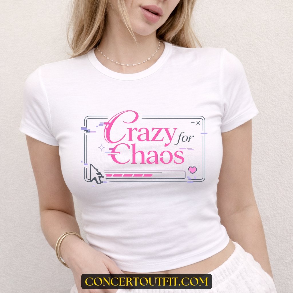 Glitch Romance baby tee