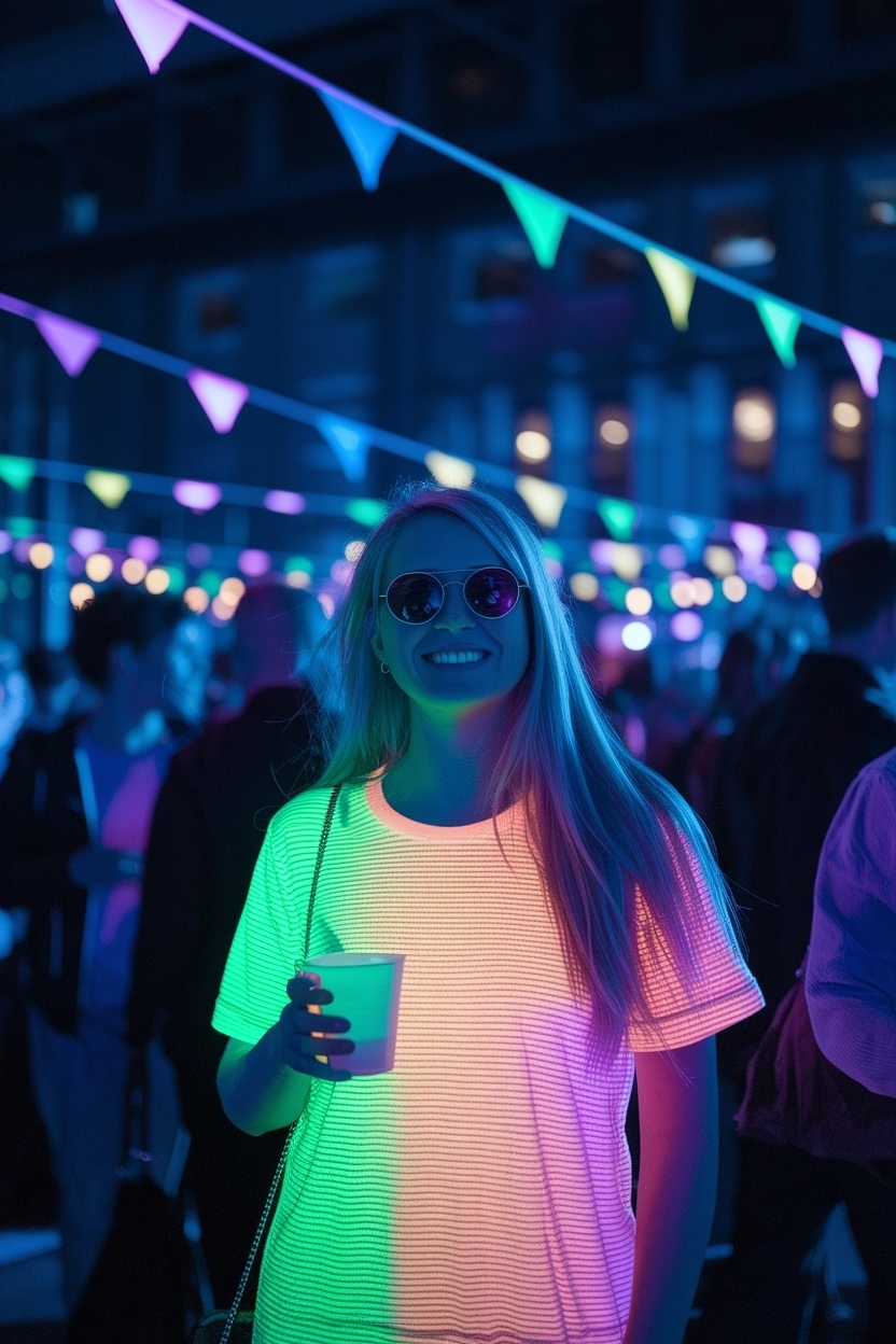 Glow in the Dark Party Ideas Outfit for Fun Nights outfit idea