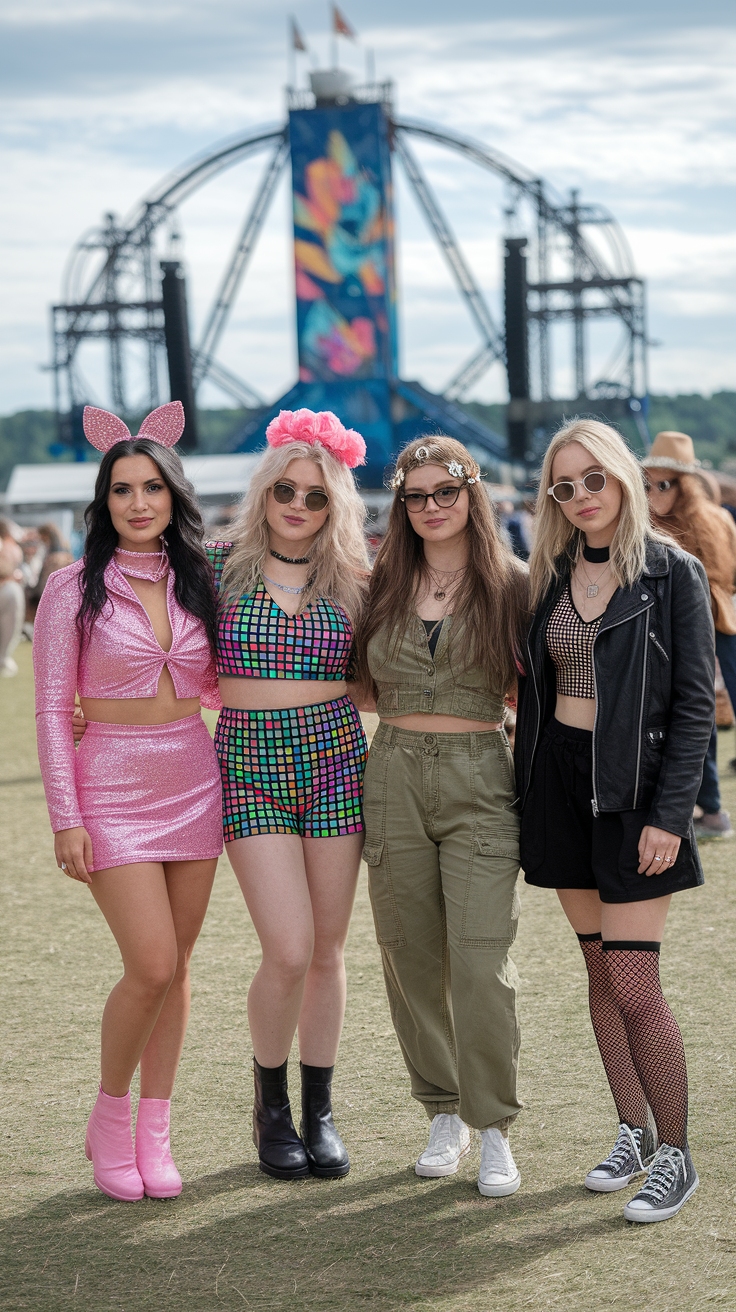 Group Festival Outfits for Your Squad outfit idea