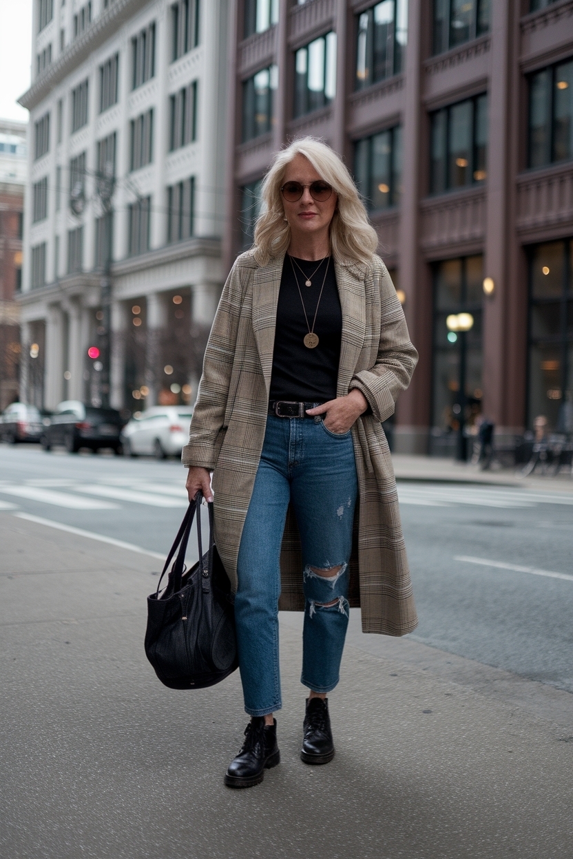 Grunge Outfits for Women Over 40: Timelessly Cool Styles outfit idea