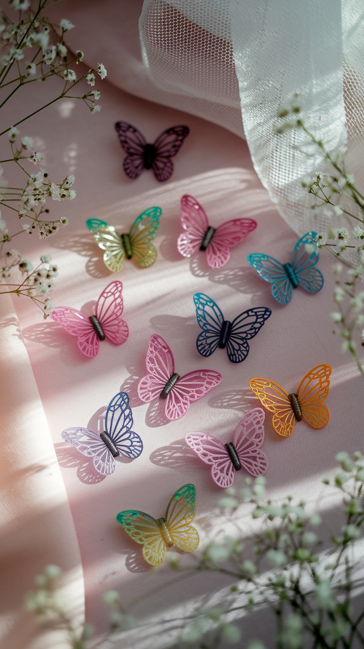Chic Hair Butterfly Clips: A Must-Have Accessory outfit idea