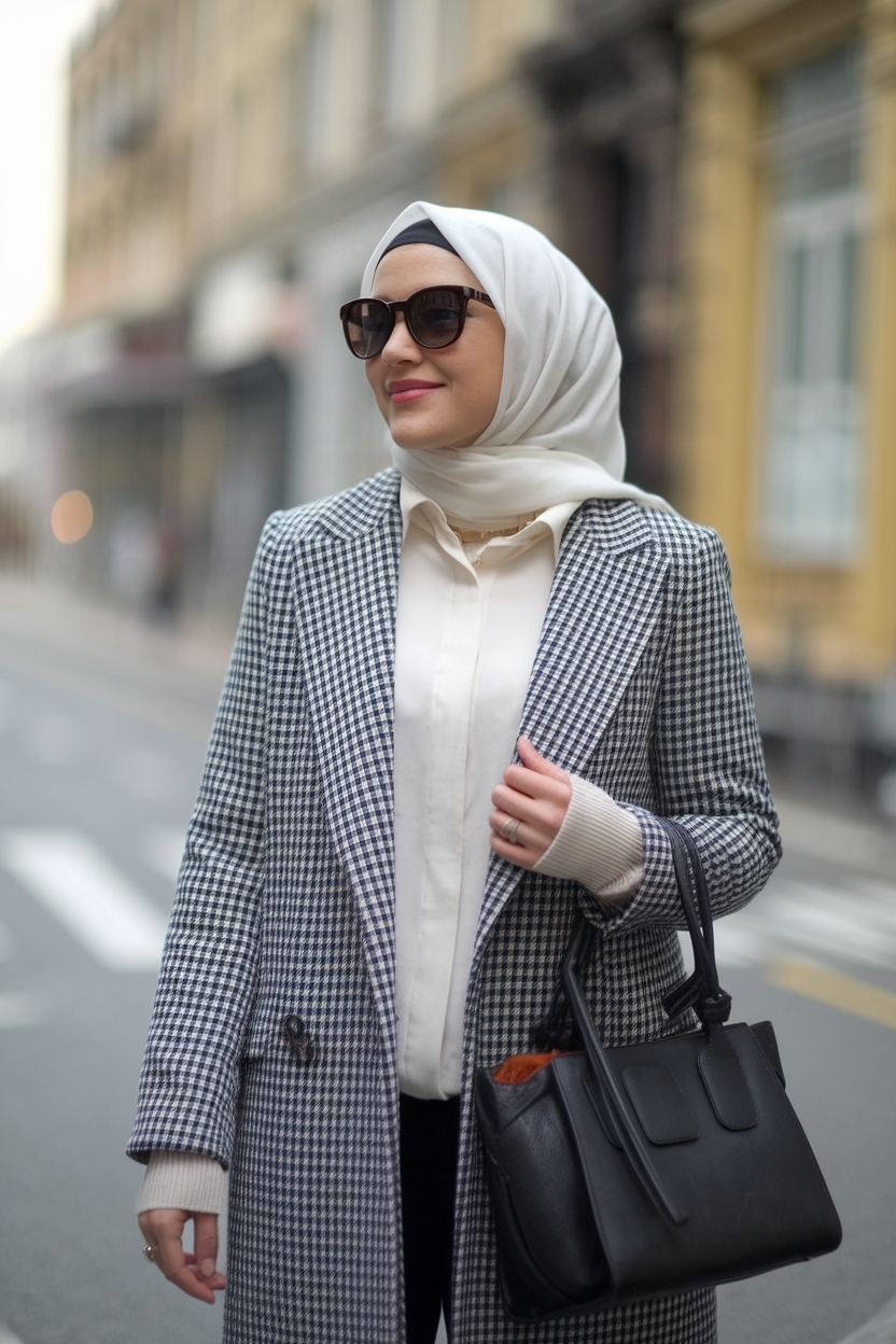 Hijab Style Winter Outfit Ideas: Modest Yet Stylish outfit idea