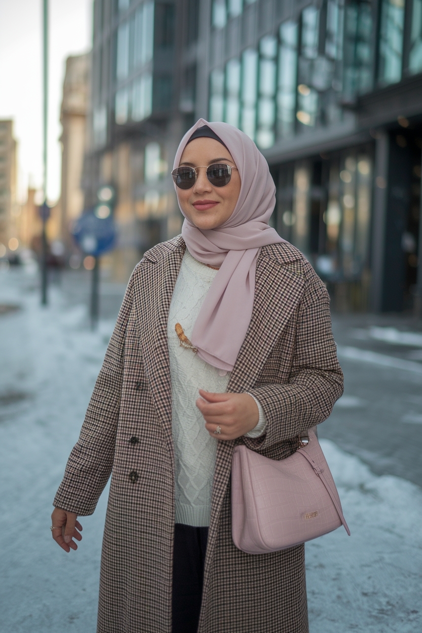 Hijabi Outfits Casual Winter for Modest Fashion outfit idea