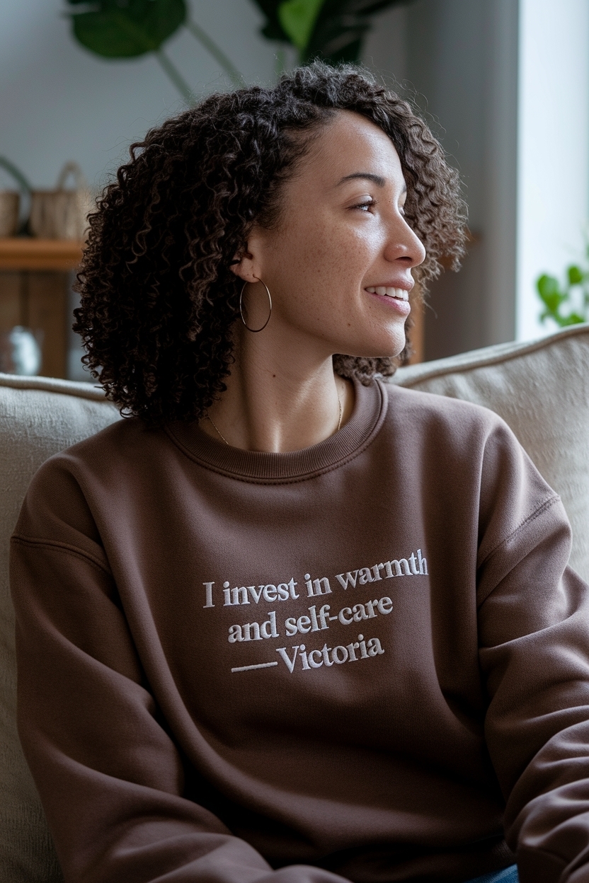 I Invest in Warmth and Self Care Victori: Essential Pieces outfit idea