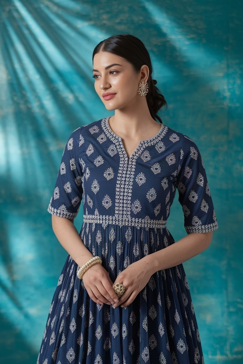 Indo Western Outfits for Women Casual: Everyday Wear outfit idea