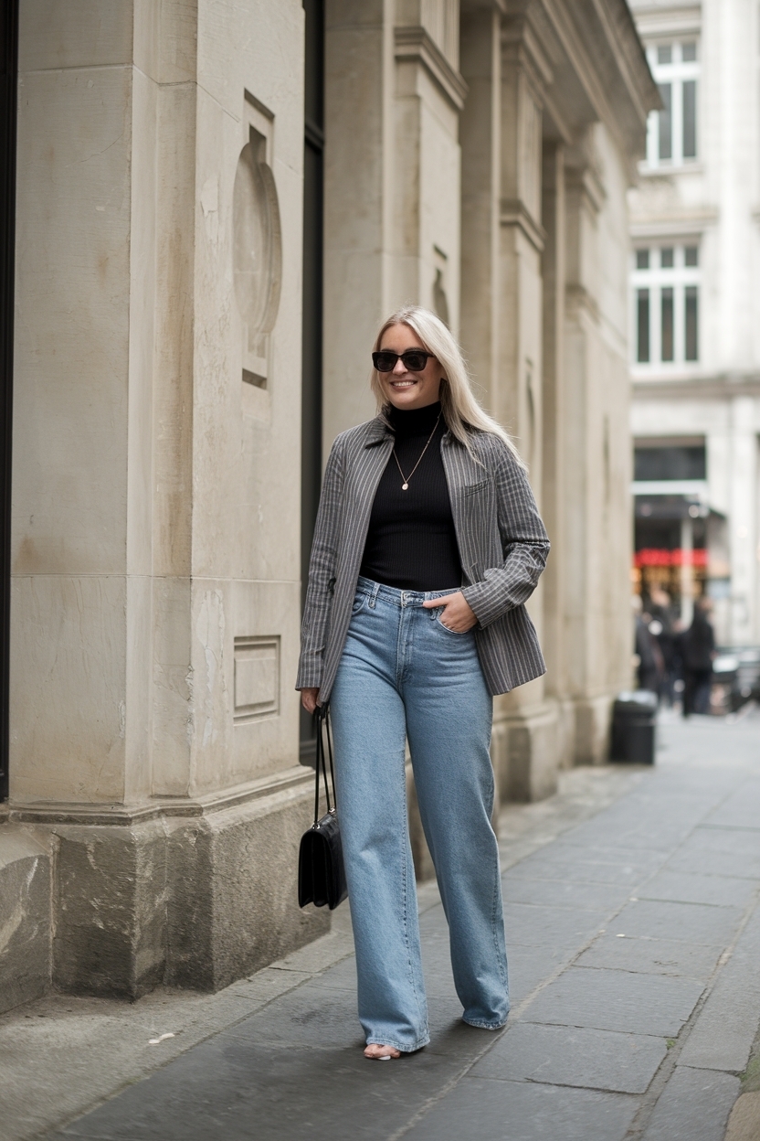 Jeans and Black Top Outfit: Versatile and Timeless Choices outfit idea