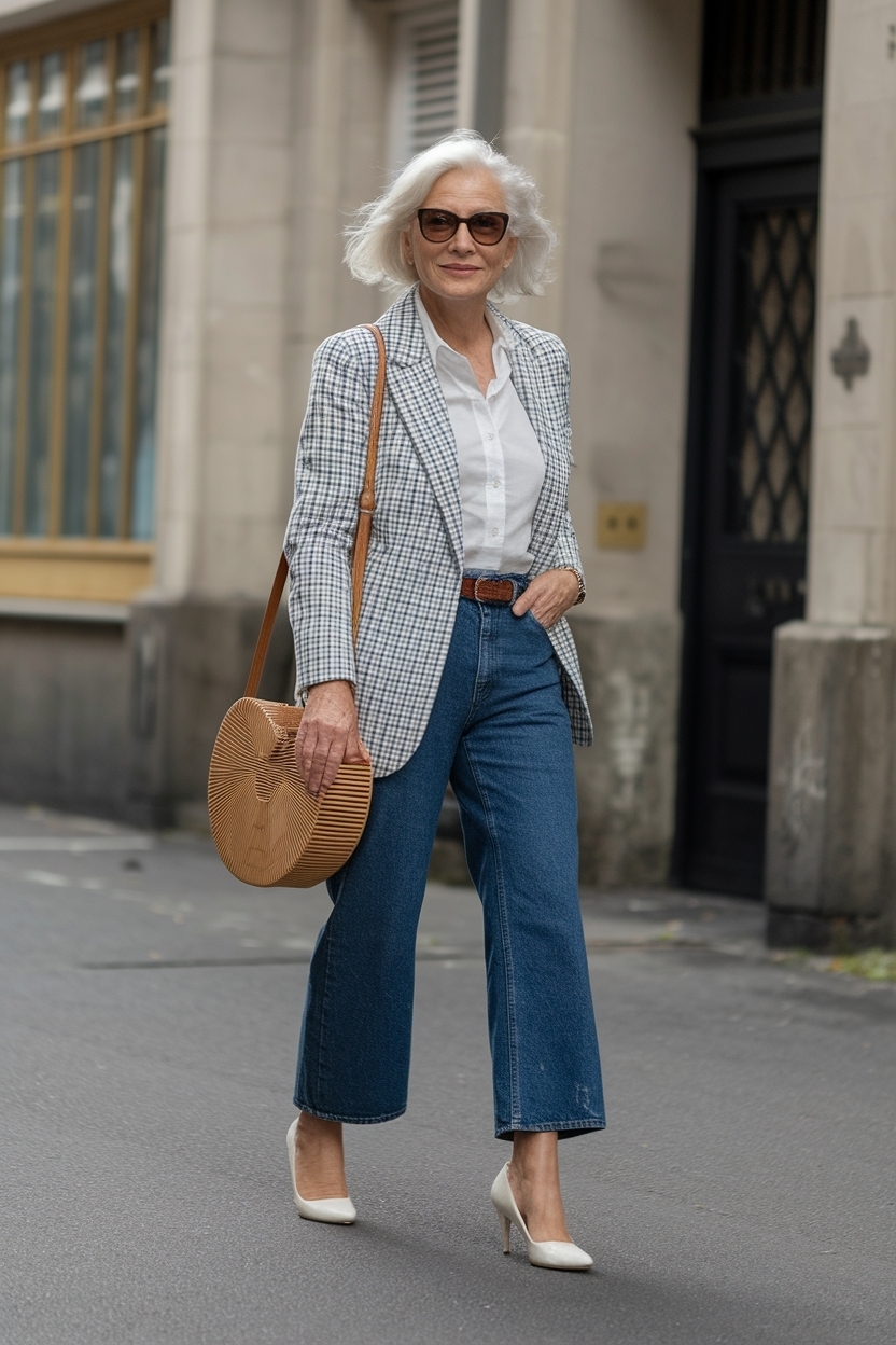 Jeans Outfit Women Over 60: Fashionable and Functional Options outfit idea