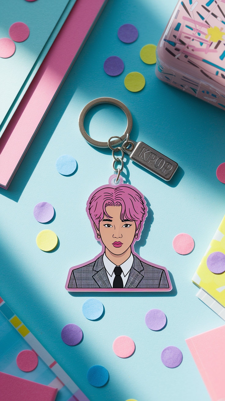 Trendy Kpop Acrylic Keychain Collections outfit idea