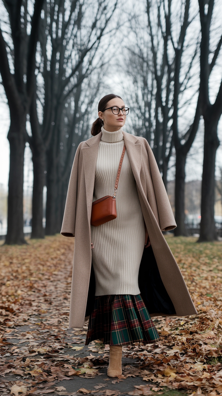 Long Dresses Casual Winter Maxi Skirts for Cozy Chic outfit idea