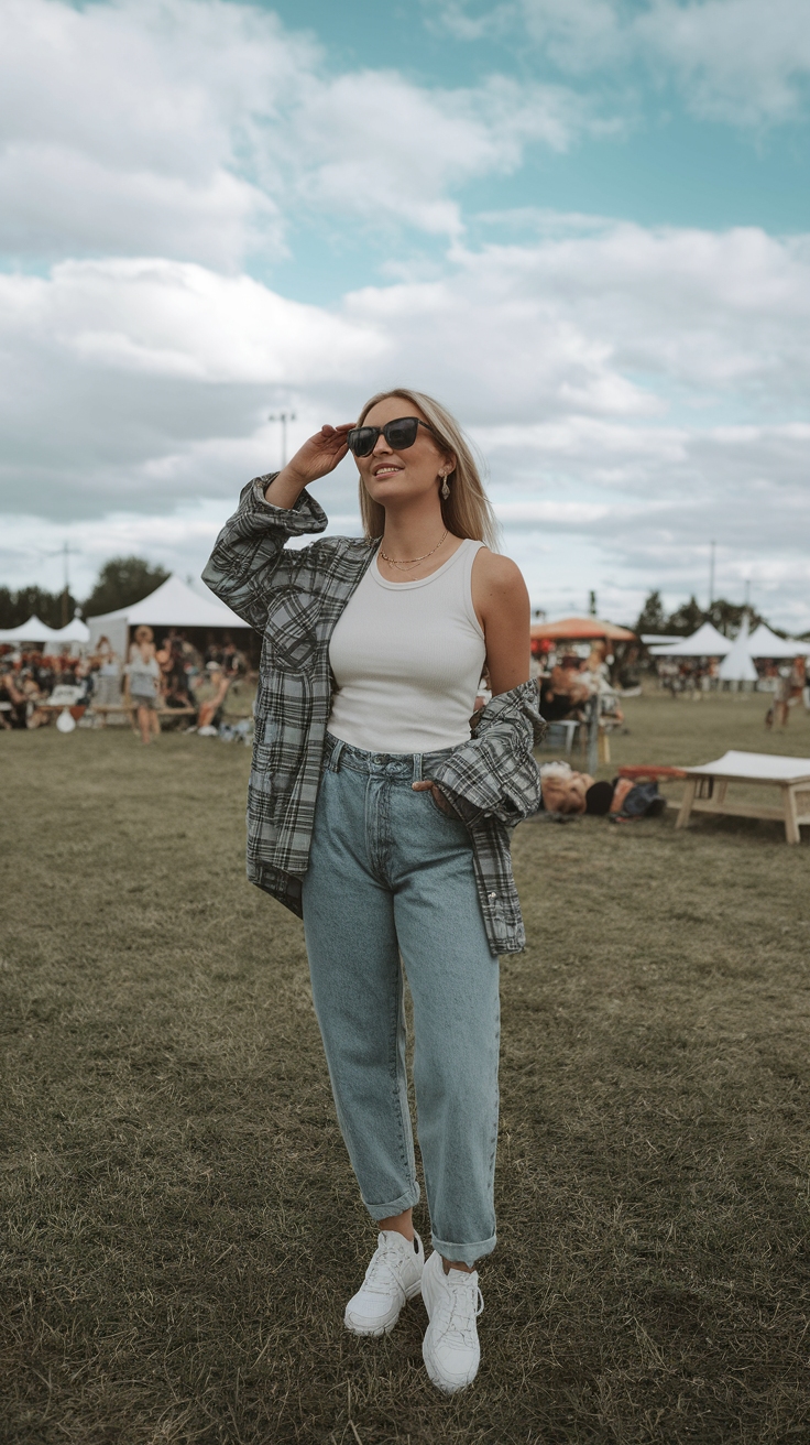 Effortless Low Key Festival Outfits for Comfort outfit idea