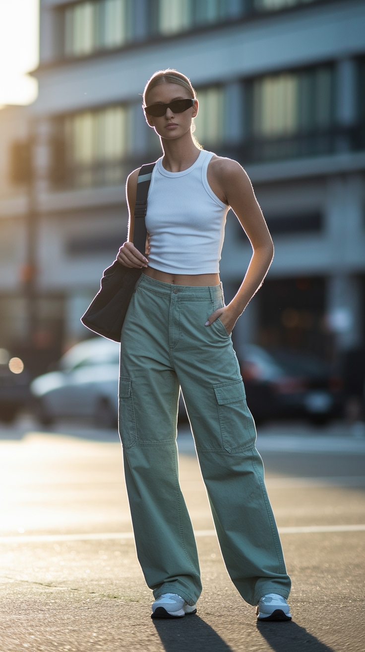 Low Rise Cargo Pants: Versatile Styles for Any Wardrobe outfit idea