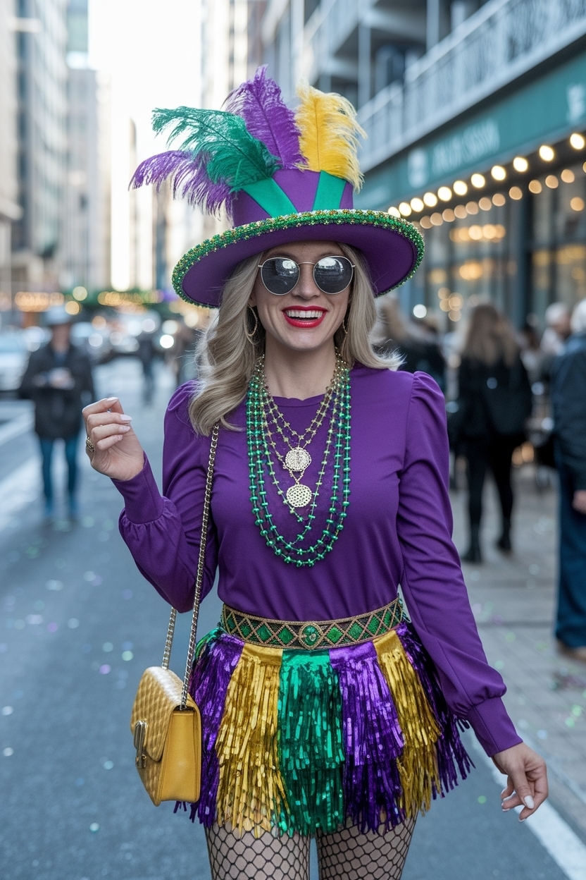 Fun Mardi Gras Outfits for Women This Season outfit idea