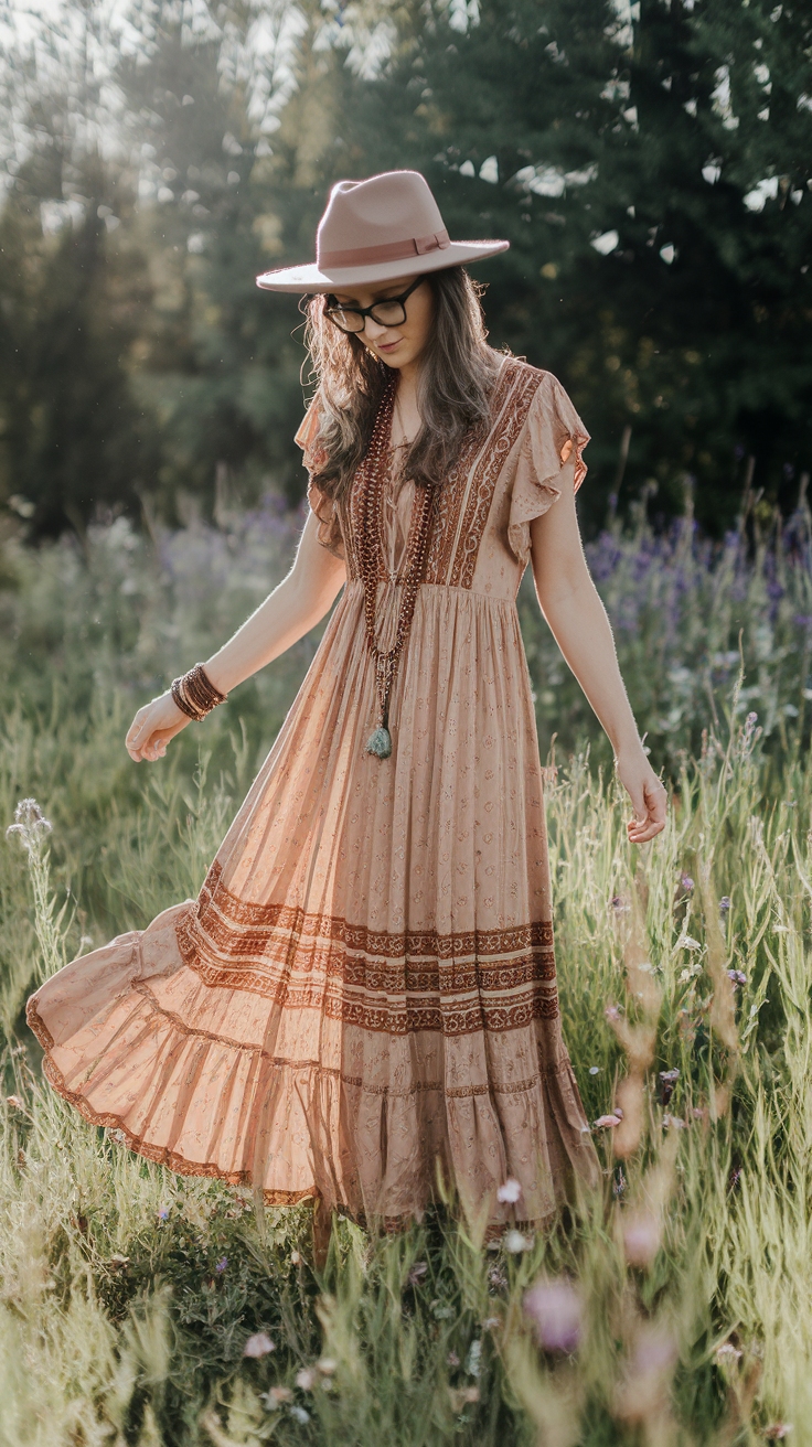 Maxi Dress Boho Chic: Perfect for Any Occasion outfit idea