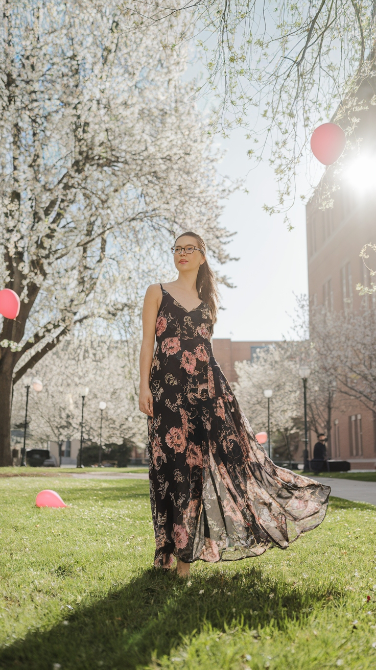 Maxi Dress Graduation: Trends to Embrace outfit idea