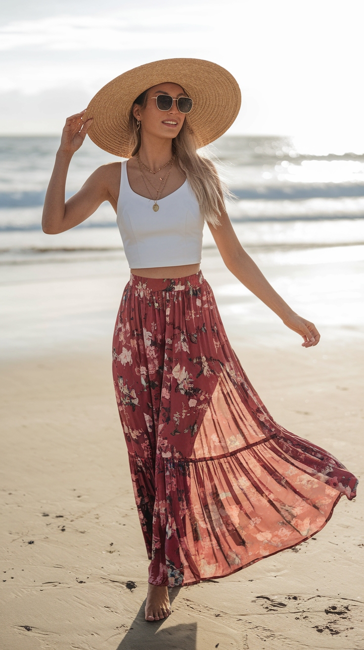 Maxi Skirt Outfit Ideas: Perfect for Any Occasion outfit idea
