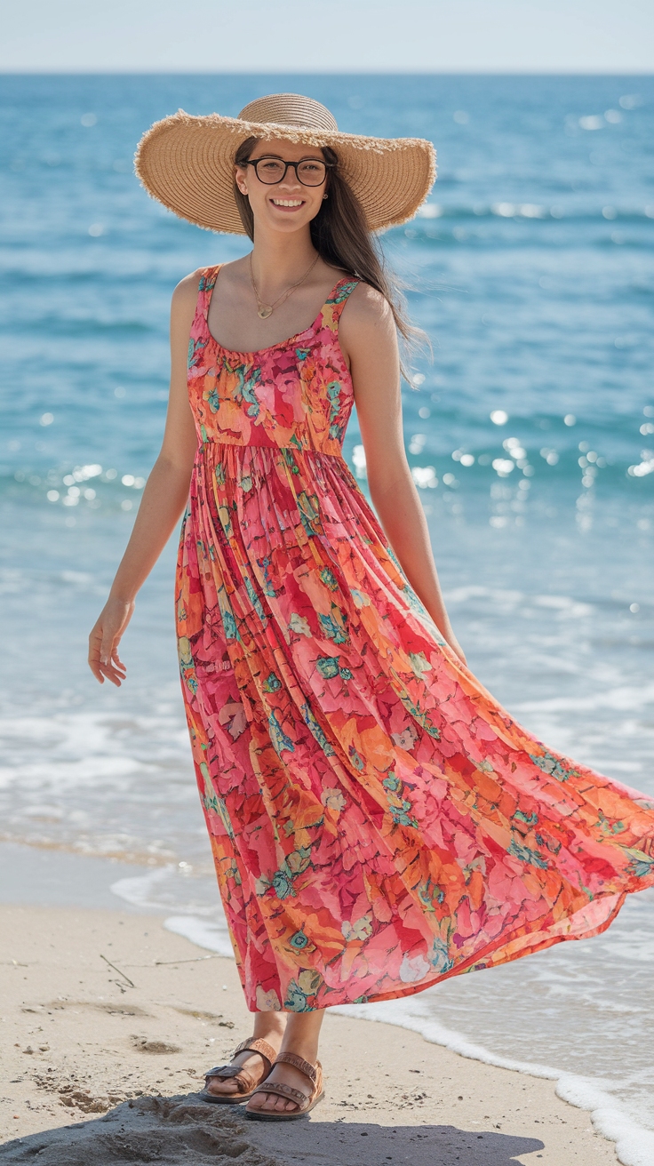 Maxi Sun Dresses for Summer: Styles to Embrace This Season outfit idea