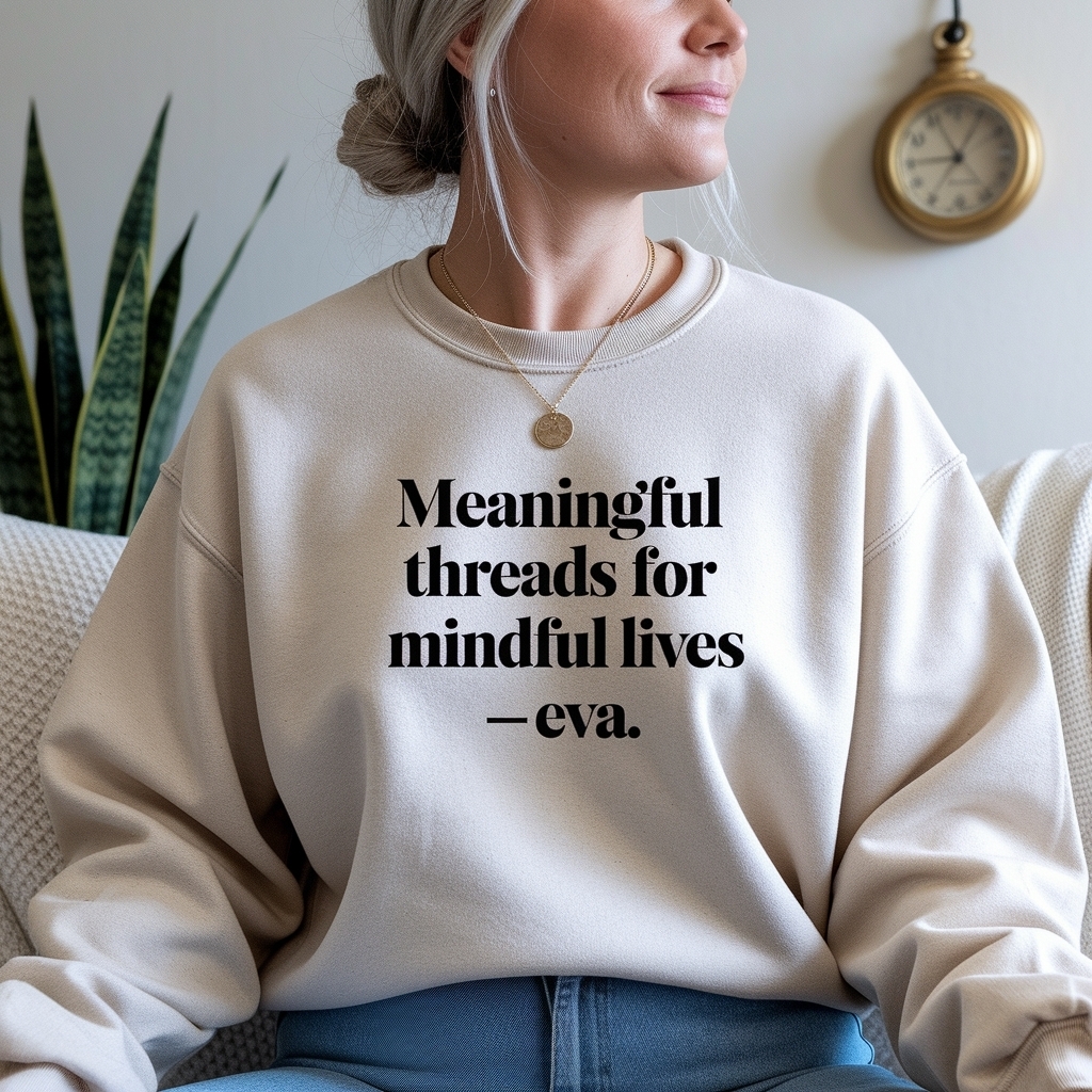 Meaningful Threads for Mindful Lives Eva: Sustainable Fashion outfit idea