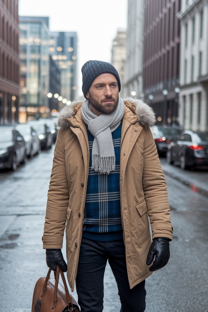 Men Winter Outfits Cold Weather: Style Tips for Gents outfit idea