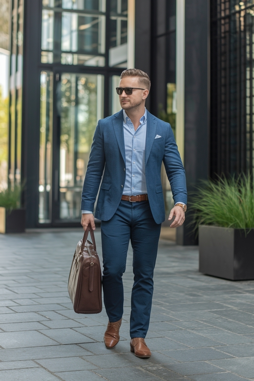 Mens Business Casual Outfits Work Attire: Dress Smart outfit idea
