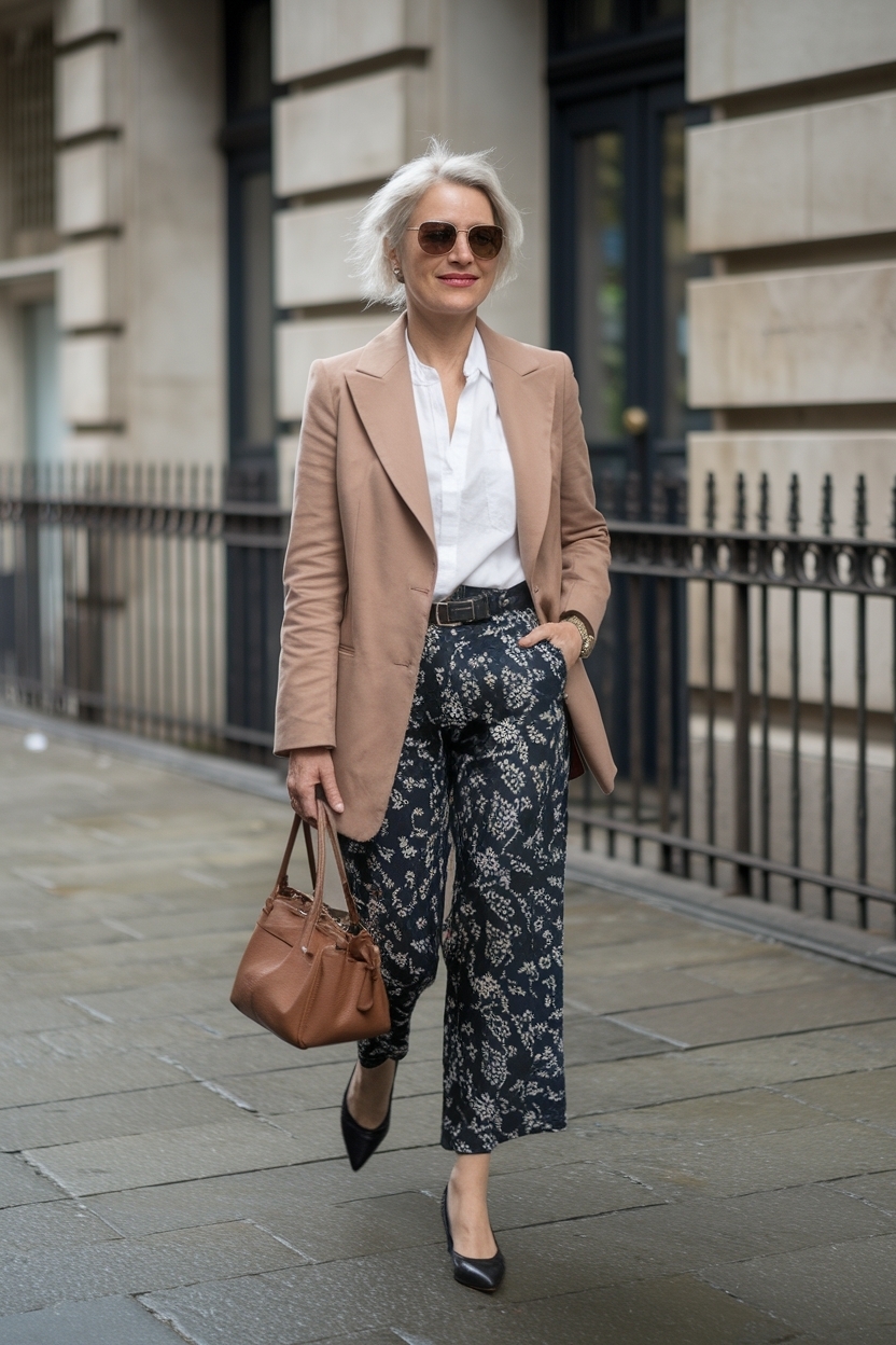 Middle Aged Women Fashion Over 40 Casual Essentials outfit idea