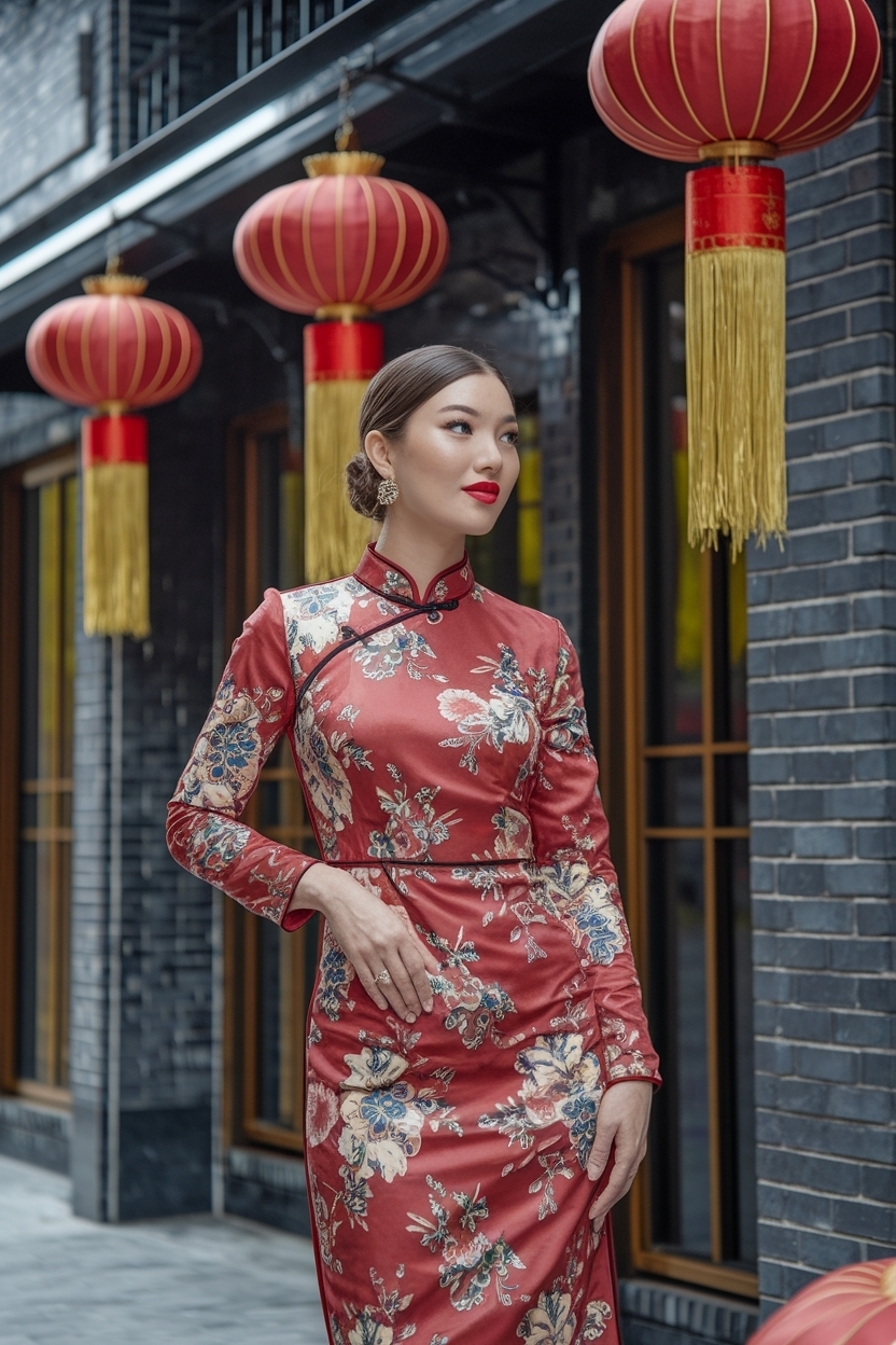 Modern Chinese New Year Outfit Trends to Embrace in 2023 outfit idea
