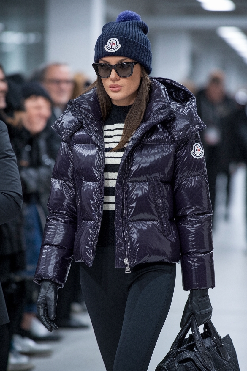 Moncler Jacket Women Outfit Baddie Outfit: Stay Chic outfit idea