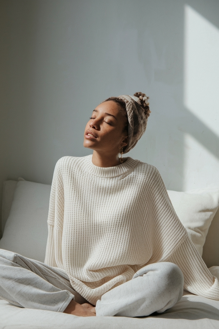 Neutral Wellness Lifestyle Editorial Pho for Your Feed outfit idea