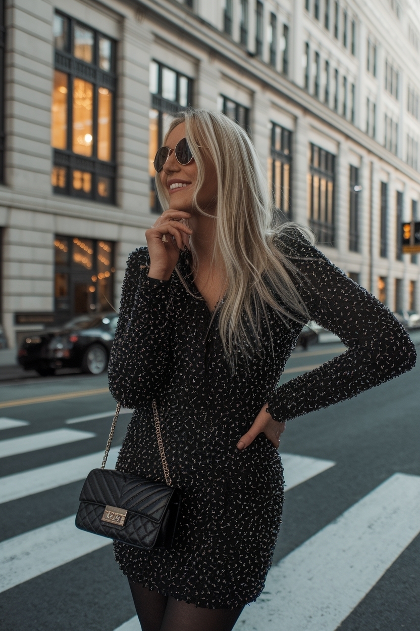 Creative New Year Eve Outfit Ideas to Shine Bright outfit idea