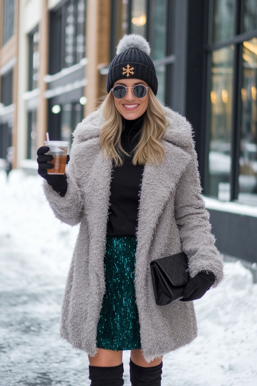 New Year Party Outfit Winter: Celebrate in Style outfit idea