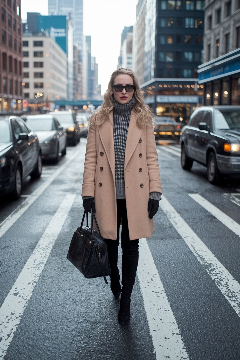 New York Outfits Winter Cold Weather: Essentials You Need outfit idea