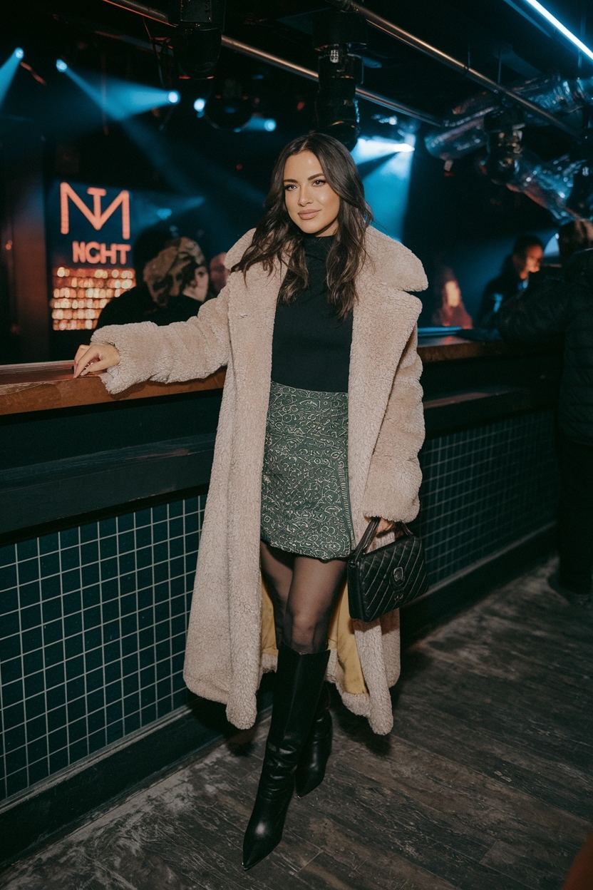Night Club Outfits Winter: Keep It Hot and Stylish outfit idea