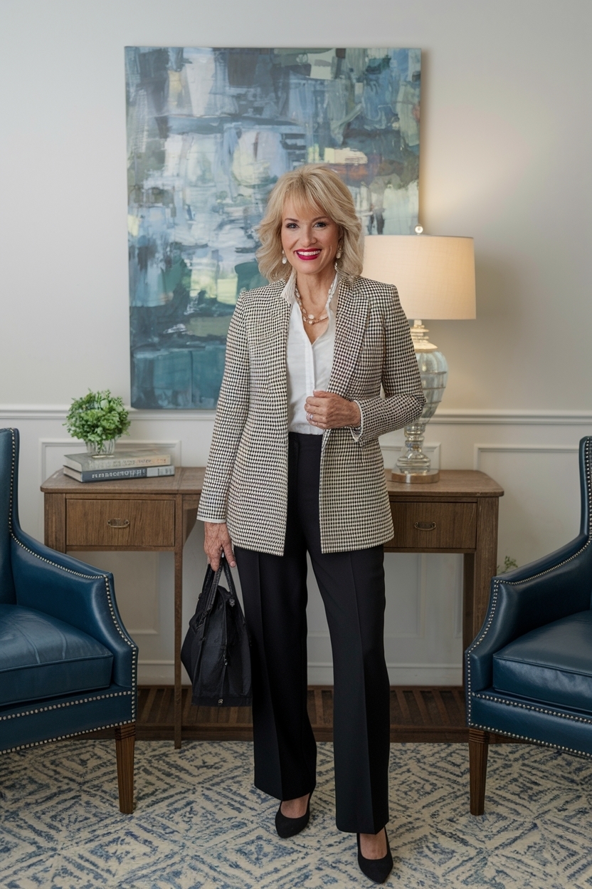 Classy Office Outfits Women Over 50 for a Polished Look outfit idea