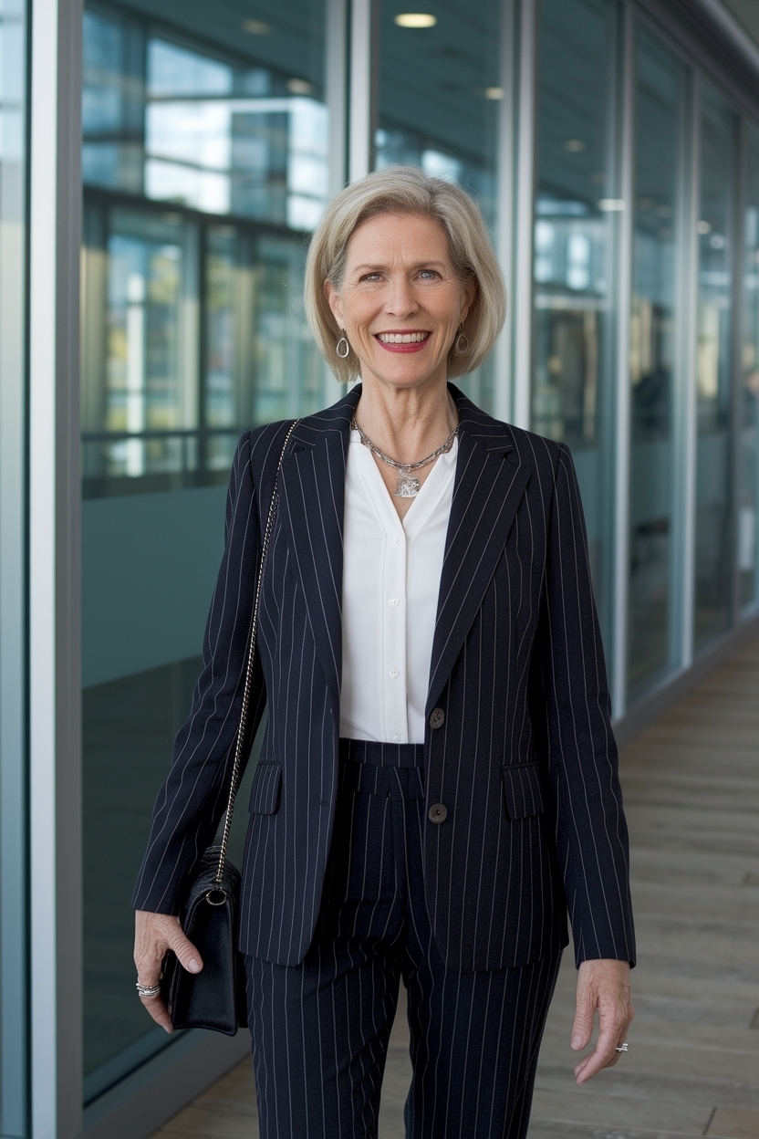 Chic Office Outfits Women Over 50 Work Wear for Success outfit idea
