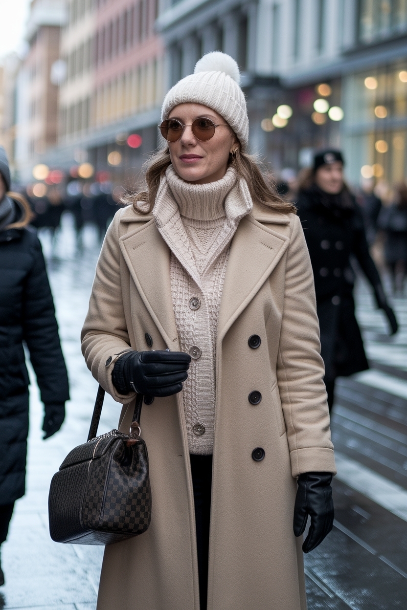 Elegant Old Money Winter Outfit Women Should Own outfit idea