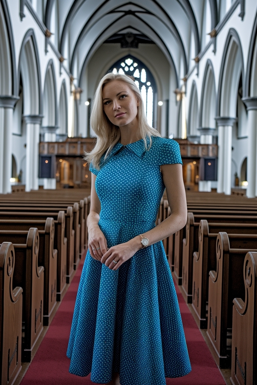 Outfit for Church for Women Dresses: Beautiful Dress Styles outfit idea