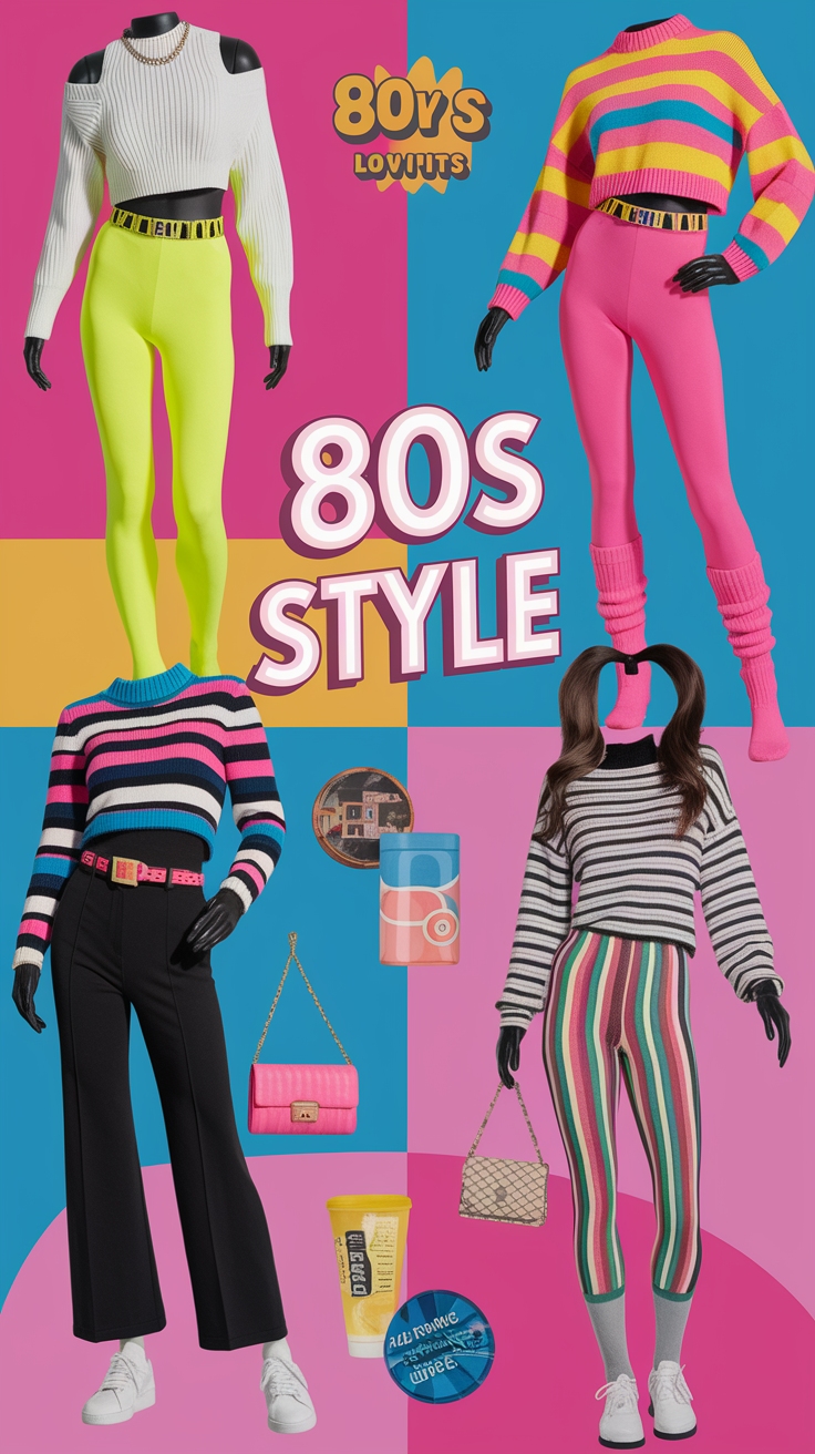 Outfit Ideas 80s Style Retro to Rock This Season outfit idea