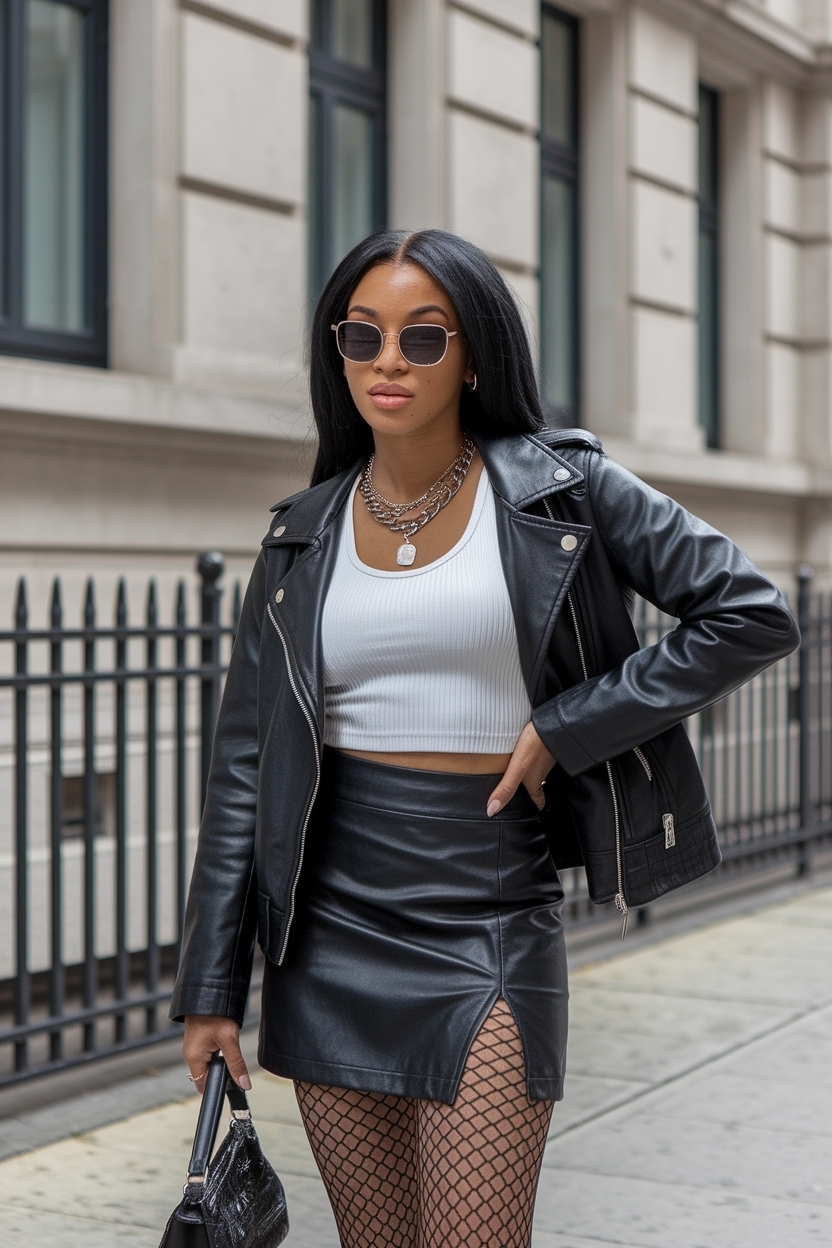 Flirty Outfits Black Women Baddie Skirt Styles to Try outfit idea