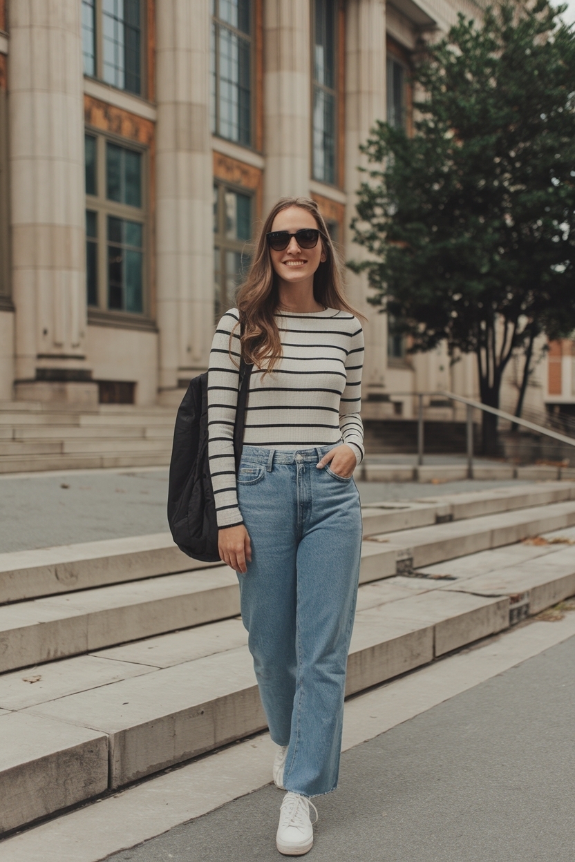 Outfits for College Students Casual: Everyday Comfort outfit idea