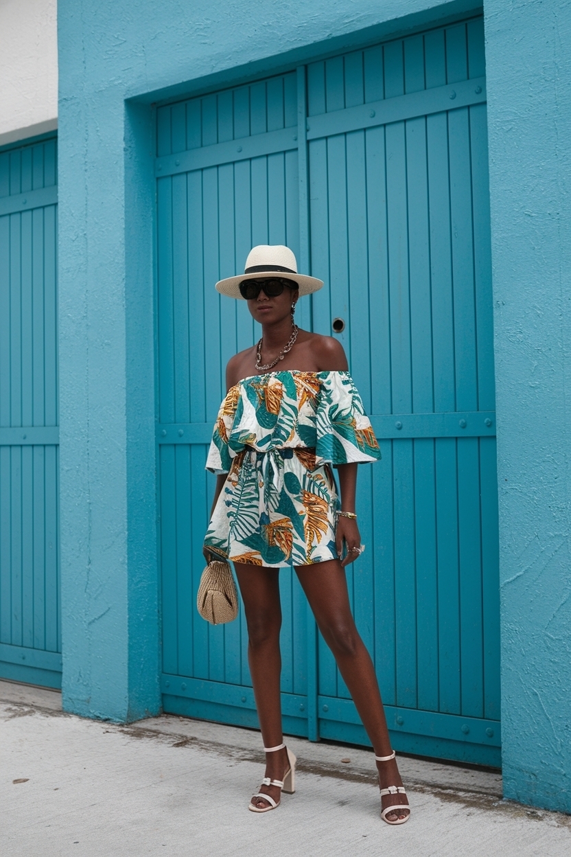 Outfits for Miami Vacation: Tropical Vibes for Black Women outfit idea