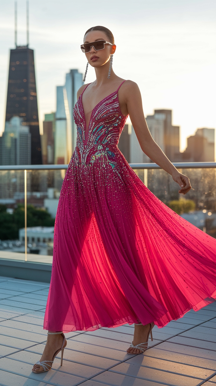 Party Wear Maxi Dresses for Your Next Celebration outfit idea