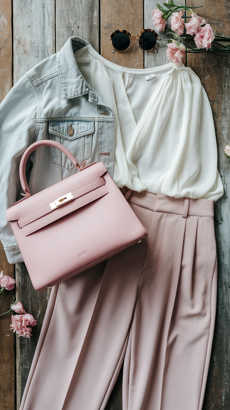 Pink Bag Outfit Ideas for Every Occasion outfit idea