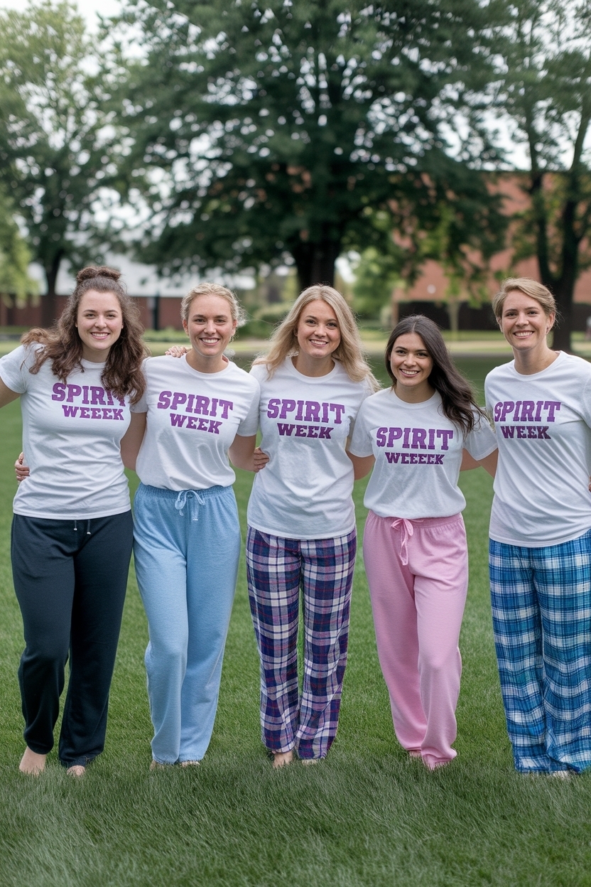 PJ Day Spirit Week Outfits for Ultimate Comfort outfit idea