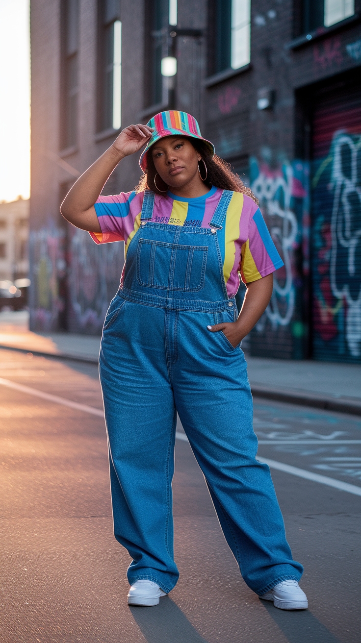 Plus Size 90s Fashion Outfits Hip Hop Inspiration outfit idea