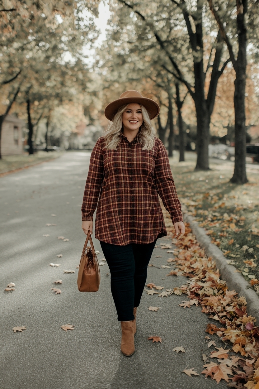 Plus Size Thanksgiving Outfit Ideas for Comfort and Style outfit idea