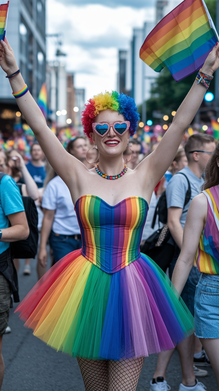 Creative Pride Outfits Women Festival Styles outfit idea