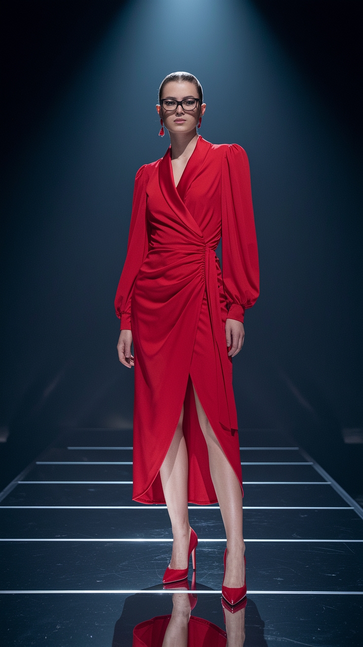 The Perfect Red Dress with Red Heels for Any Occasion outfit idea