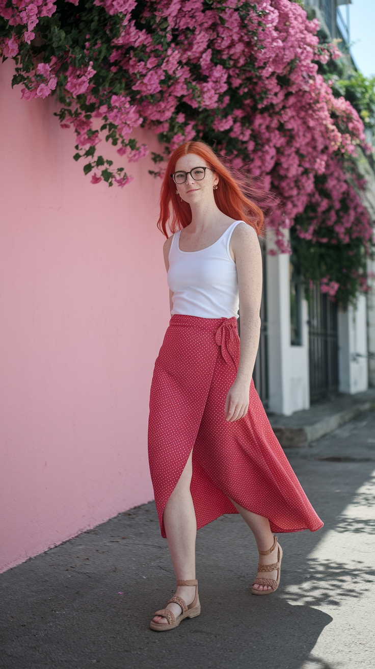 Red Hair Outfits Summer: Bright Looks for Sunny Days outfit idea