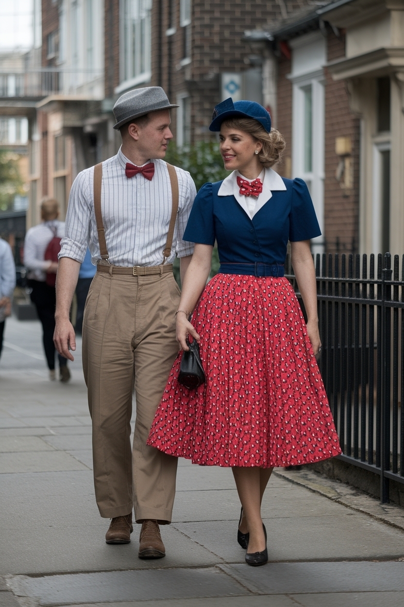 Retro Outfits Dress to Impress with Vintage Vibes outfit idea